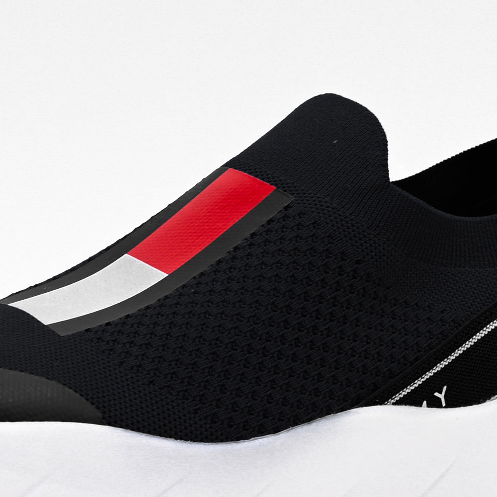 Tommy Hilfiger Low Cut Slip-On Sneakers T3A4-30418-0702800-BLACK 🔹+46