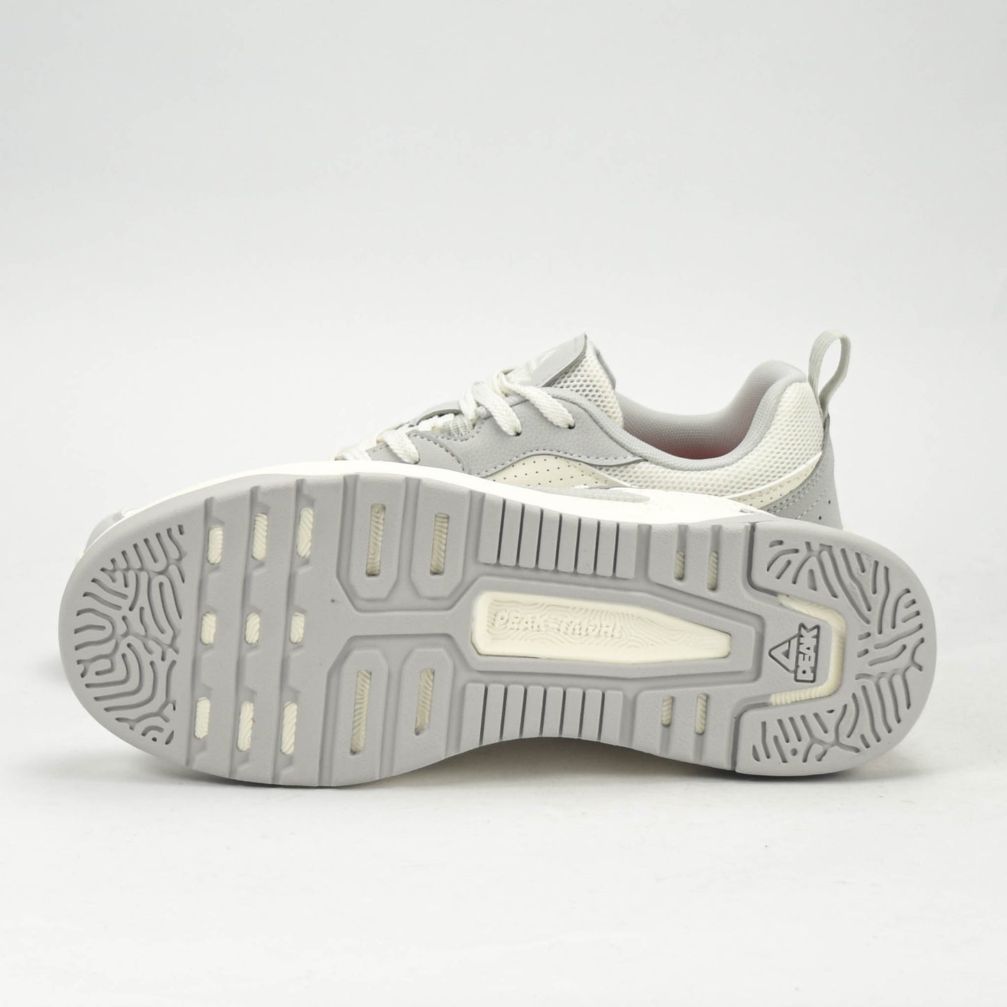 PEAK SHOES-WHITE/GREY EXT52367B-Z500 ✅