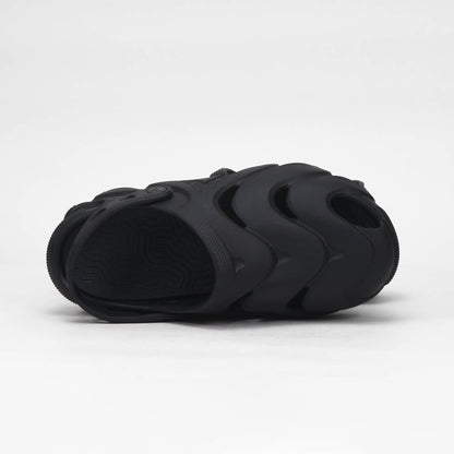 PEAK SLIPPERS SANDALS BLACK🔹