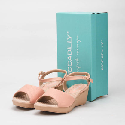 PICCADILLY Sandale Femme Cecilia Anabela Médio Brûlé 540317-0034 💕