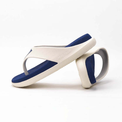 Peak Taichi Beach Sandals White Blue ET23431L-1133🔹