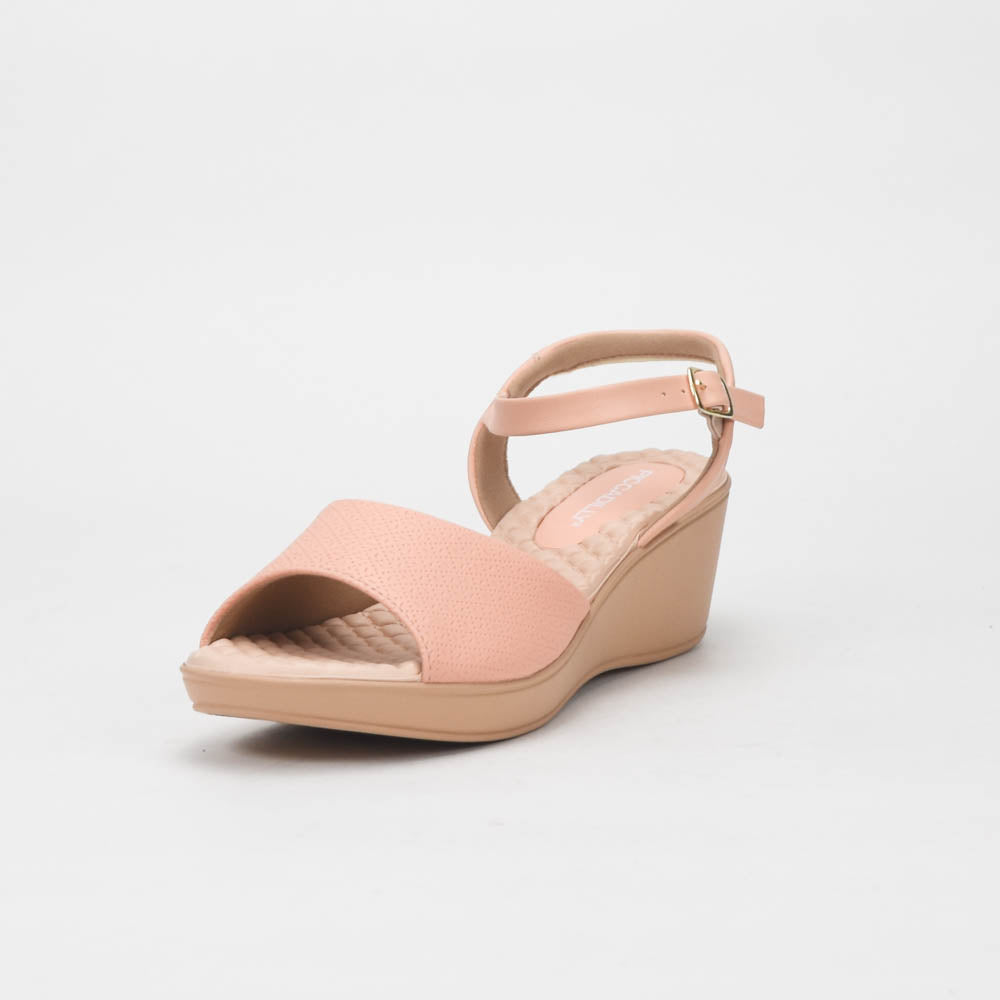 PICCADILLY Sandale Femme Cecilia Anabela Médio Brûlé 540317-0034 💕