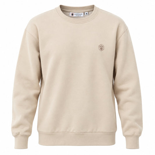 LUMBERJACK SWEAT SHIRT  LBJ-00601-BGE🇮🇹 🔹