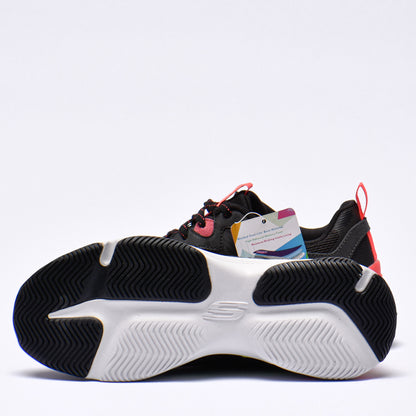 SKECHERS ENERGY RACER-EMBRACE HER BLACK/CORAL