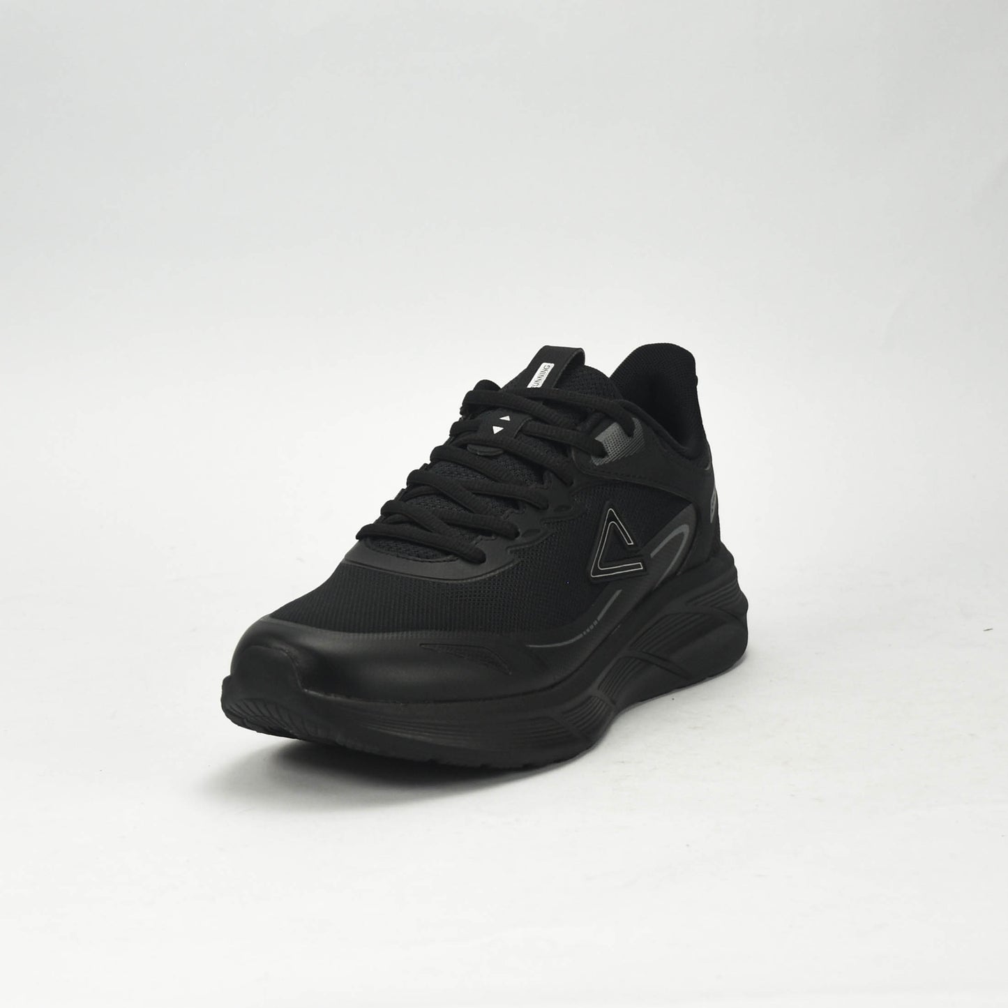 PEAK TRAINING RUNNING SHOES-ALL BLACK EXT54427H-Y291 ✅