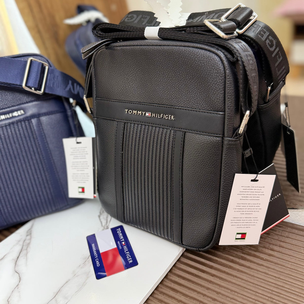 Sacoche sp TOMMY HILFIGER 1 ⚫️ REF: 734-06 Noir