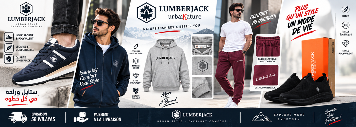 LUMBERJACK SWEAT SHIRT LBJ-00601-BLG🇮🇹🔹