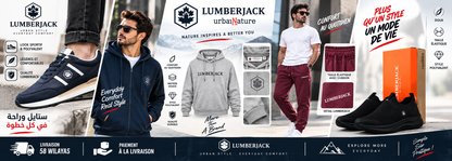 LUMBERJACK SWEAT SHIRT LBJ-00601-BLG🇮🇹🔹