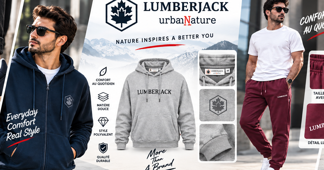 LUMBERJACK SWEAT SHIRT LBJ-00601-BLG🇮🇹🔹