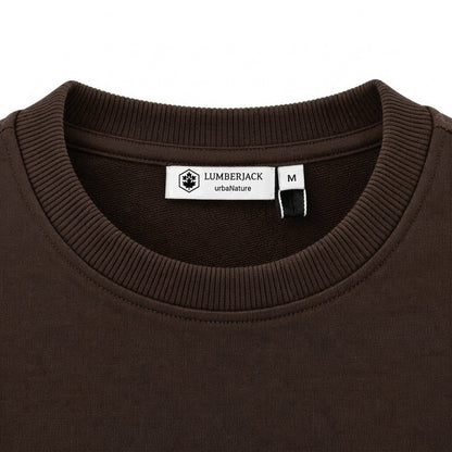 LUMBERJACK SWEAT SHIRT LBJ-00602-BRN🇮🇹🔹