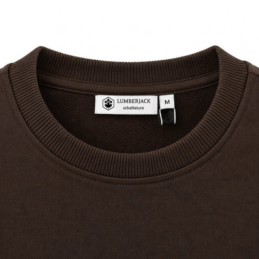 LUMBERJACK SWEAT SHIRT LBJ-00602-BRN🇮🇹🔹