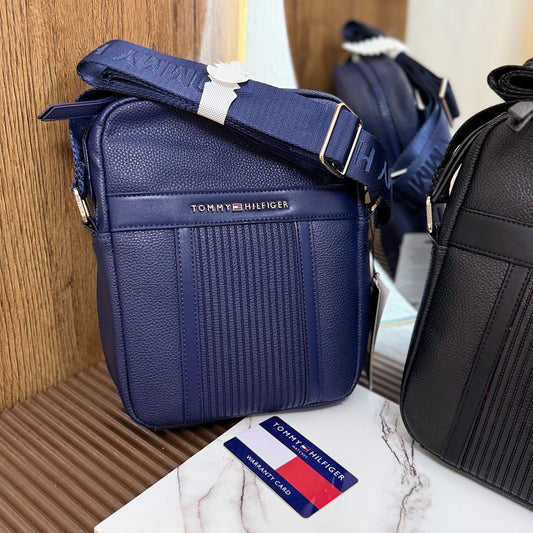 Sacoche sp TOMMY HILFIGER 1 🔵 REF: 734-06 Bleu