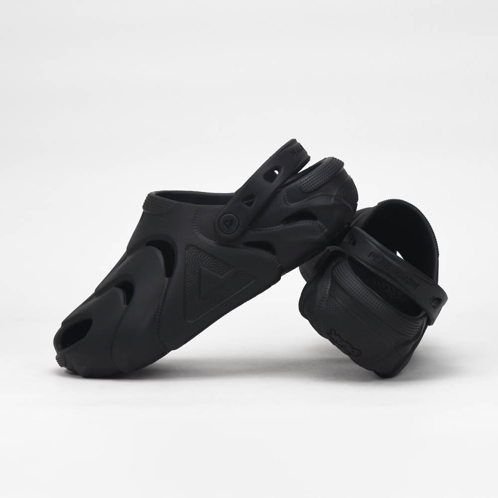 PEAK SLIPPERS SANDALS BLACK🔹