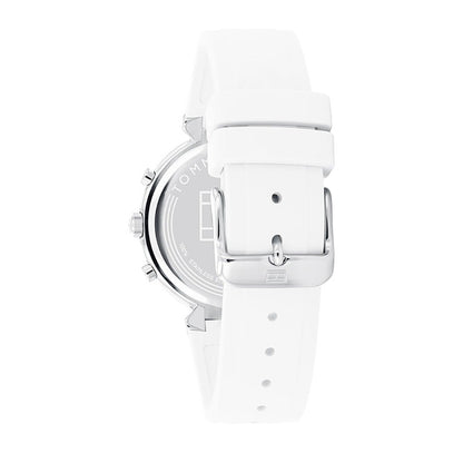 Tommy Hilfiger White Silicone Band Women\'s Watch 1782342