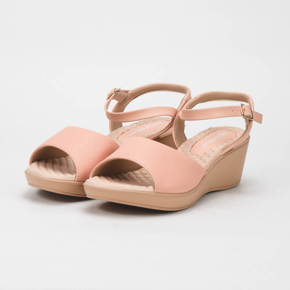 PICCADILLY Sandale Femme Cecilia Anabela Médio Brûlé 540317-0034 💕