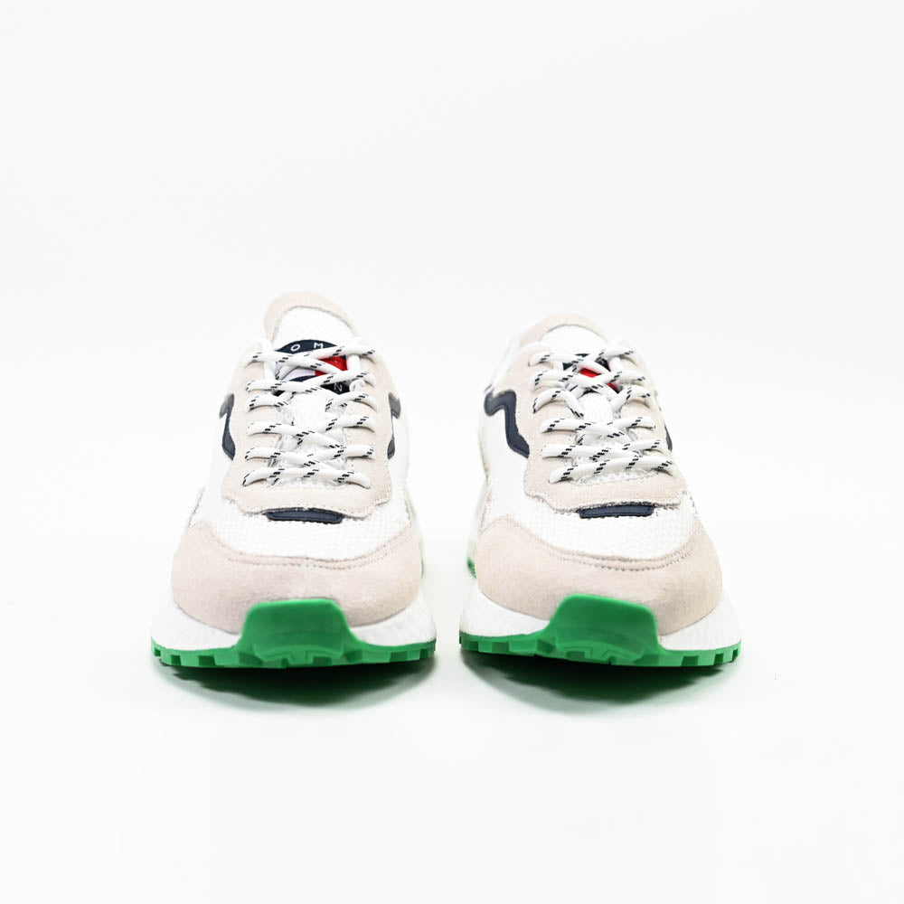Sneakers Tommy Hilfiger EM0EM01259-WHITE-GREEN  🇺🇸🔹️