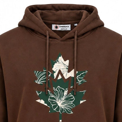 LUMBERJACK HOODIE LBJ-00203-BRN🇮🇹🔹