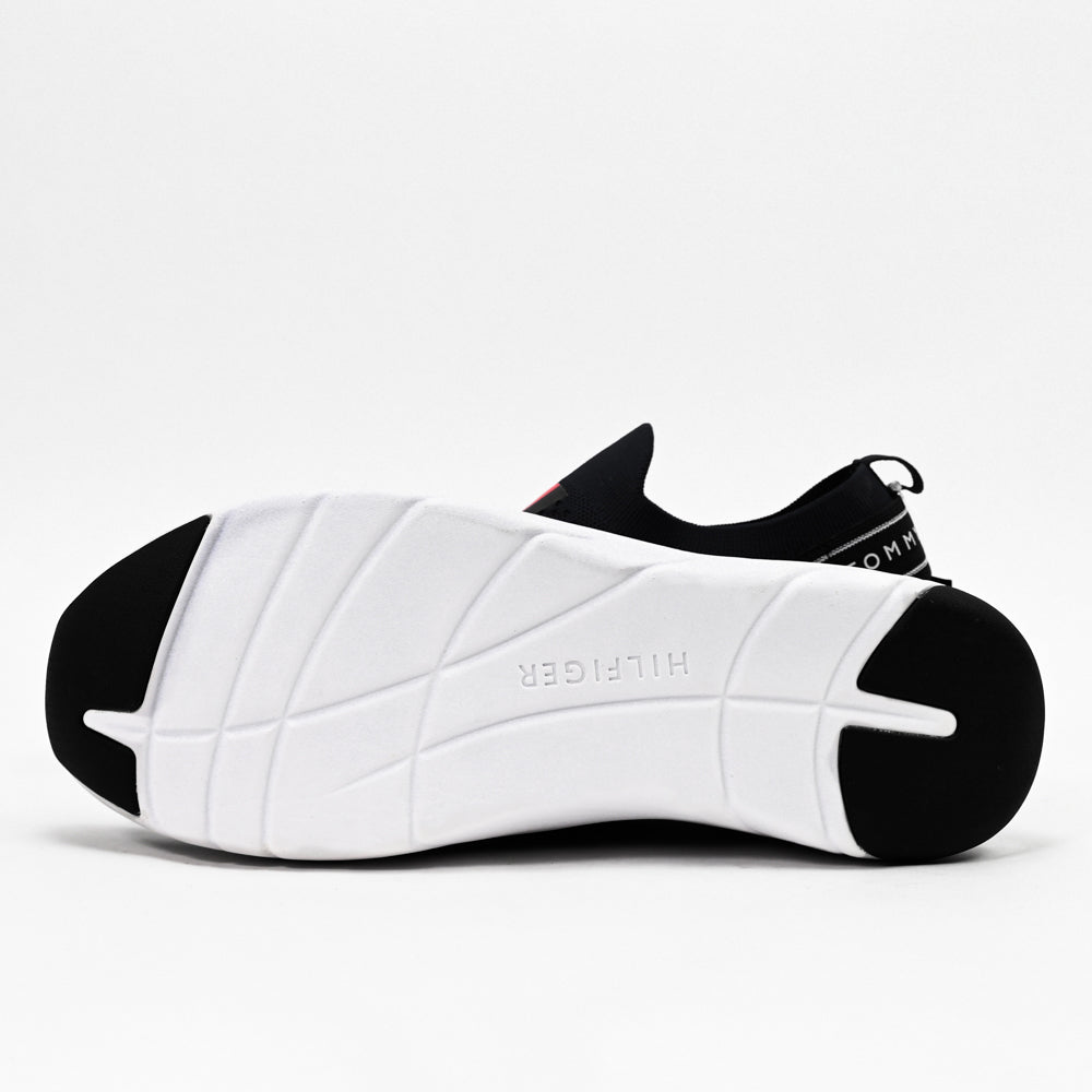 Tommy Hilfiger Low Cut Slip-On Sneakers T3A4-30418-0702800-BLACK 🔹+46