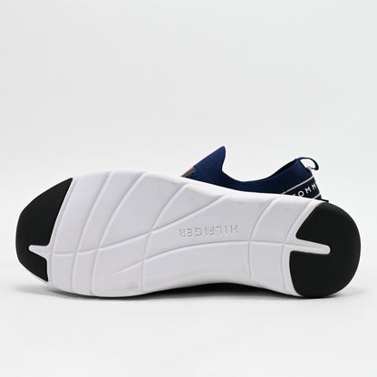 Tommy Hilfiger Low Cut Slip-On Sneakers T3A4-30418-0702800-BLUE 🔹+46