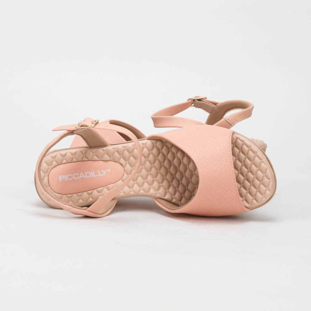 PICCADILLY Sandale Femme Cecilia Anabela Médio Brûlé 540317-0034 💕