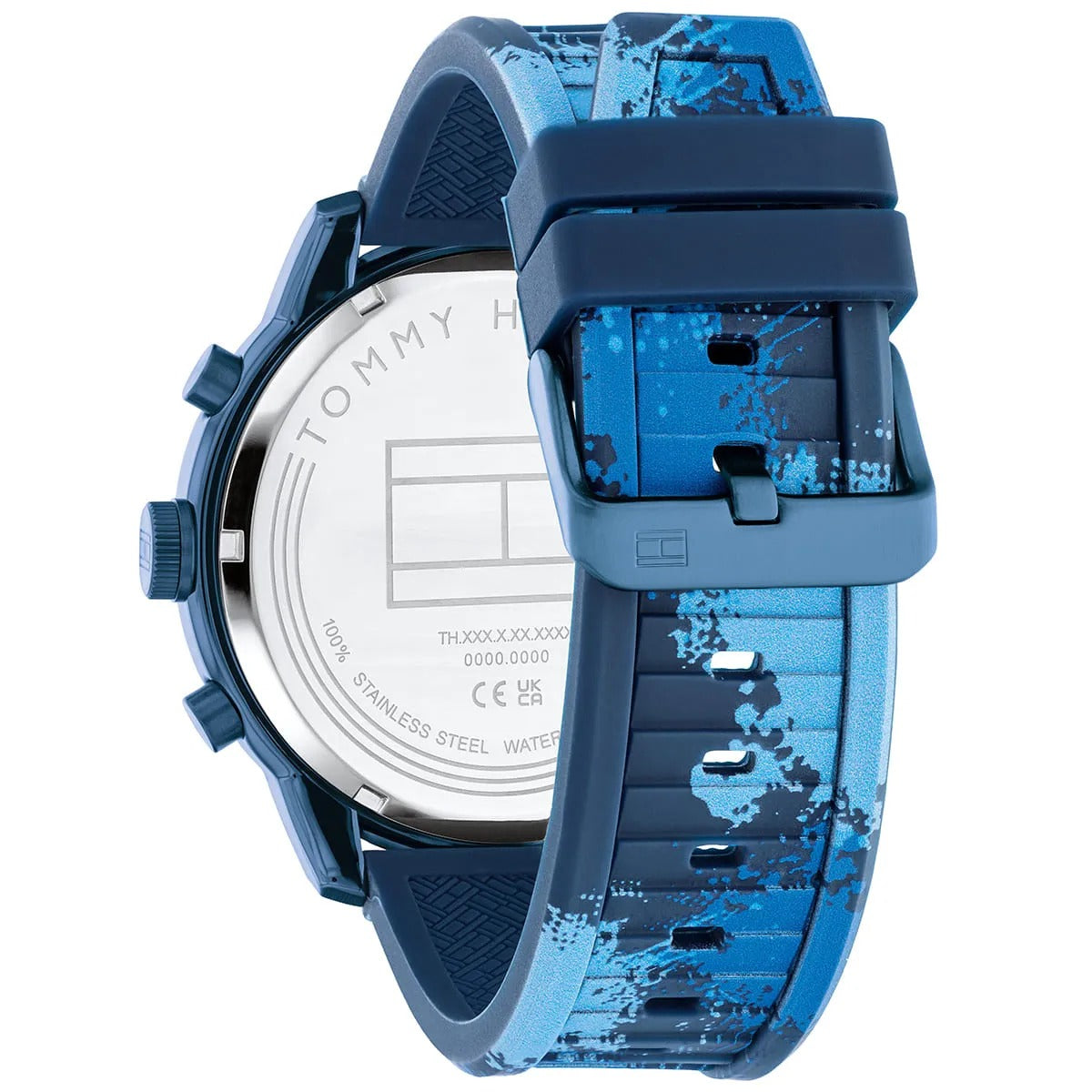 MONTRE Tommy Hilfiger Wild Blue Silicone Watch 1792073 ✅