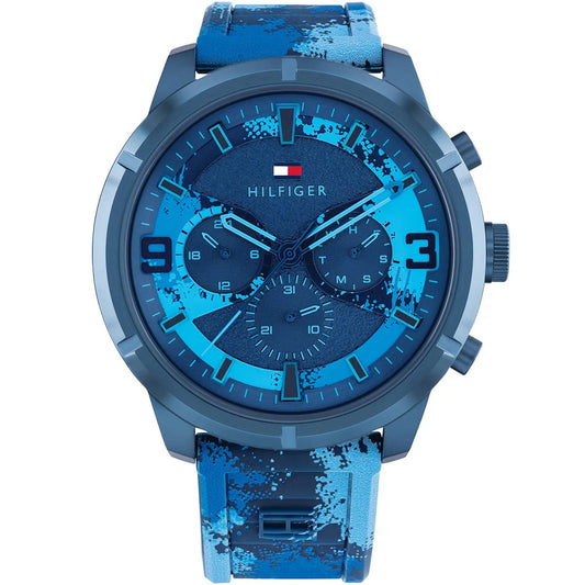 MONTRE Tommy Hilfiger Wild Blue Silicone Watch 1792073 ✅