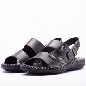 Sandal Noir X Motif