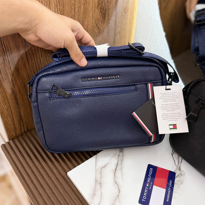 Sacoche sp TOMMY HILFIGER 1 🔵 REF: 930-05 Bleu