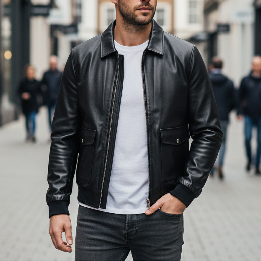 Veste-MASSIMO A-2502-BLACK ✅✅