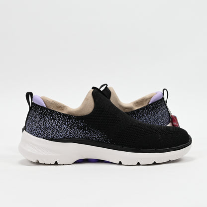 Skechers GO WALK 6 – Glimmering Walking Shoes 124502-BKLV 💕