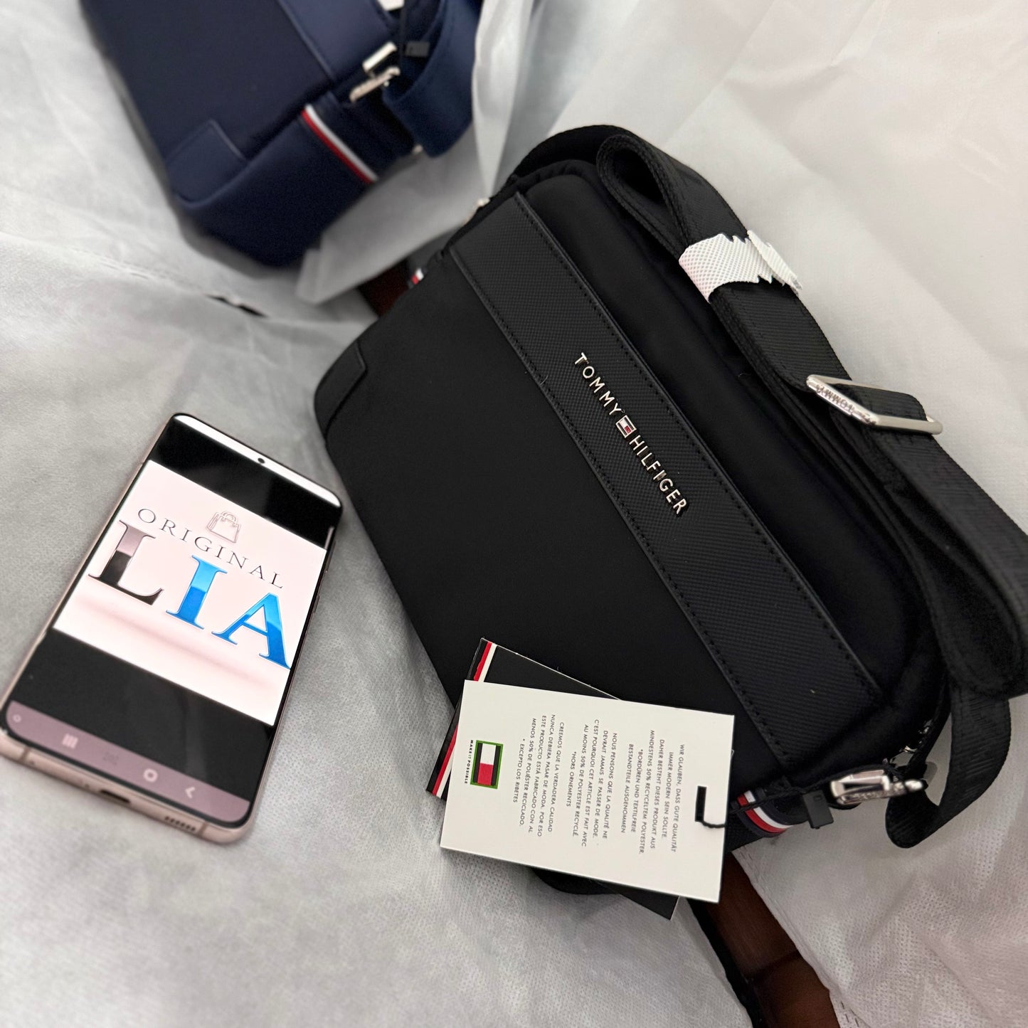 Sacoche sp TOMMY HILFIGER ⚫️  REF: 5519 BLK
