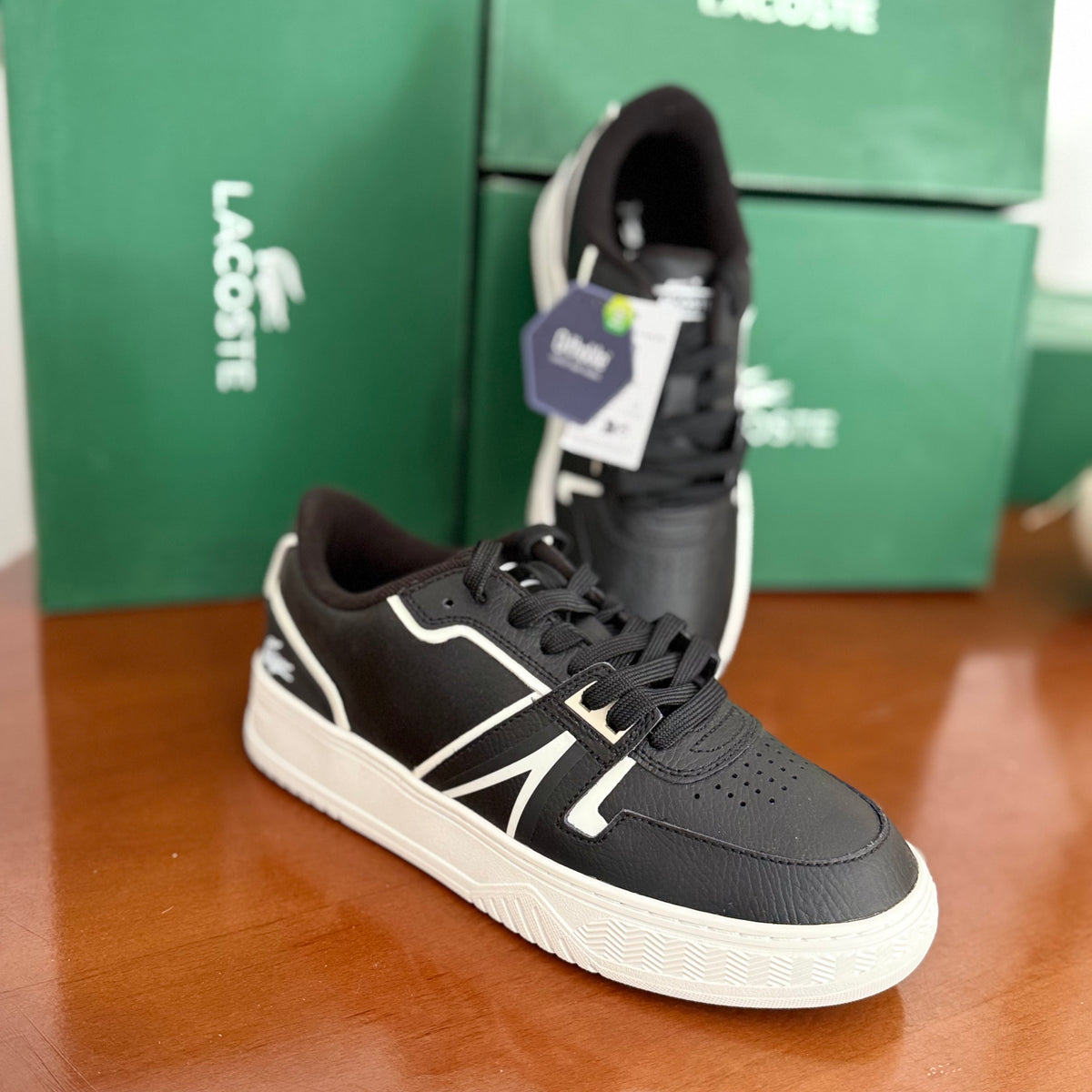 LACOSTE sp LOO1 BLACK 💢💢