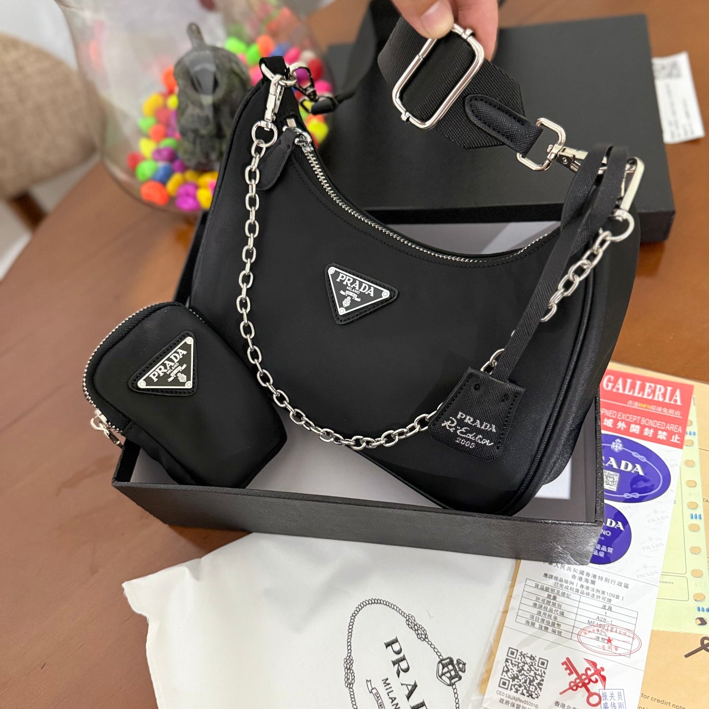 Sac SP 799-31 FEMME chic blk/blk