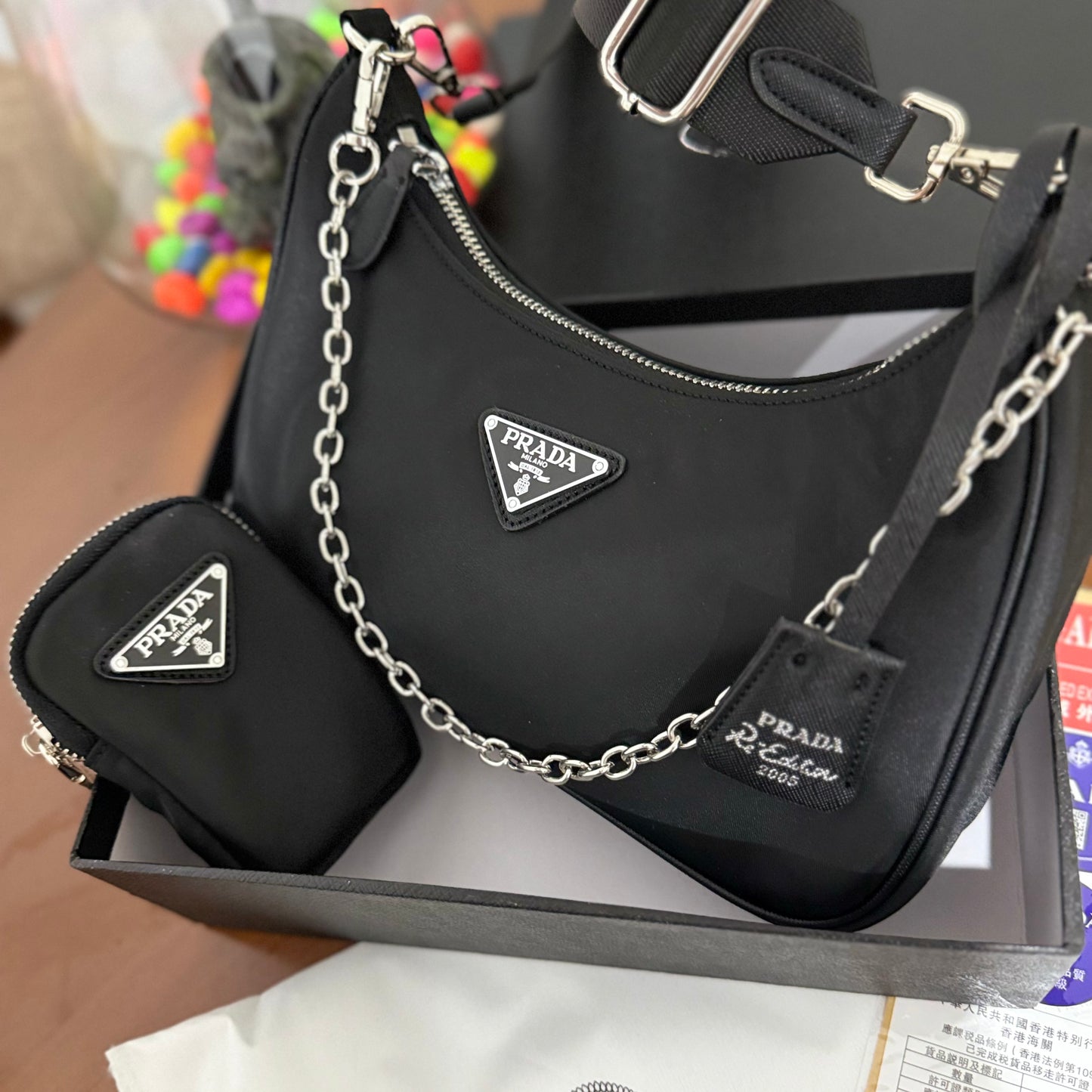 Sac SP 799-31 FEMME chic blk/blk
