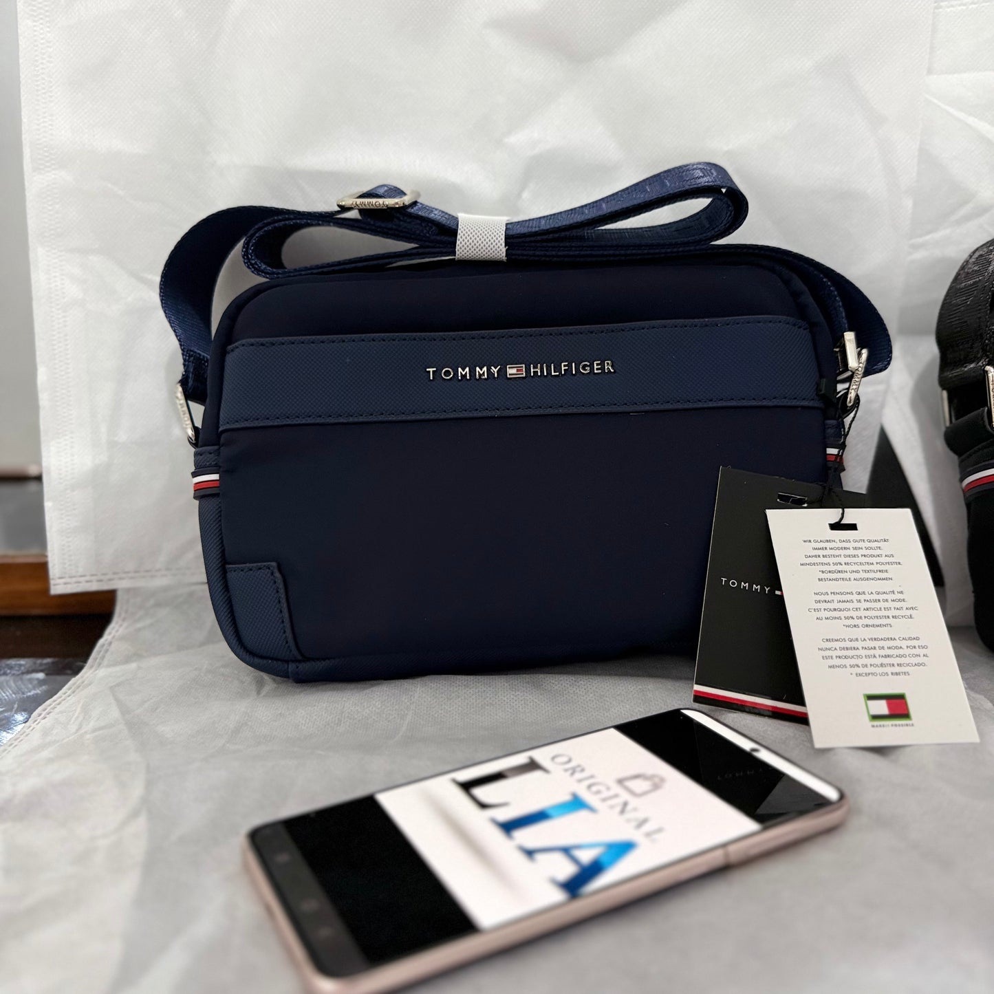 Sacoche sp TOMMY HILFIGER  🔵  REF: 5510 BLEU