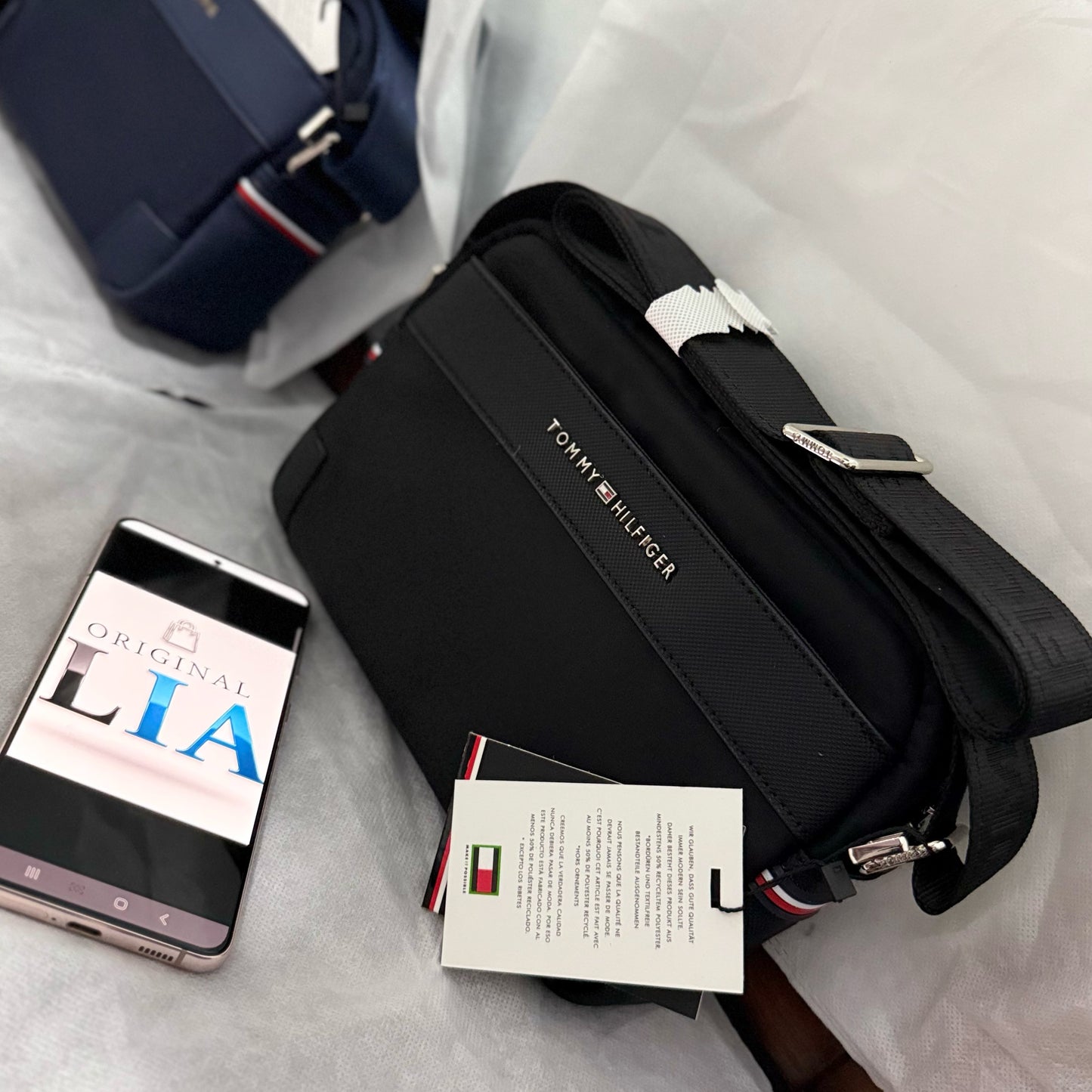 Sacoche sp TOMMY HILFIGER ⚫️  REF: 5519 BLK