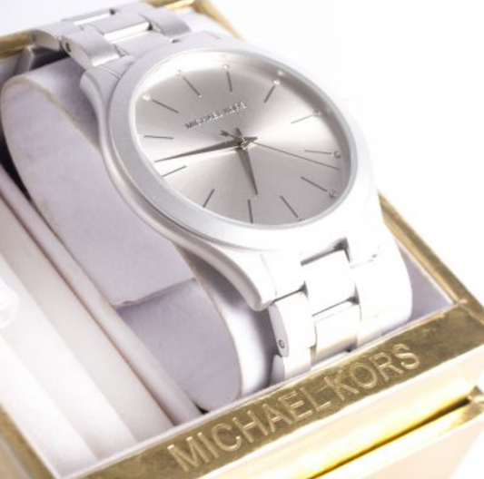 Montre Femme Michael Kors Slim Runway Silver-Tone femmes 2067