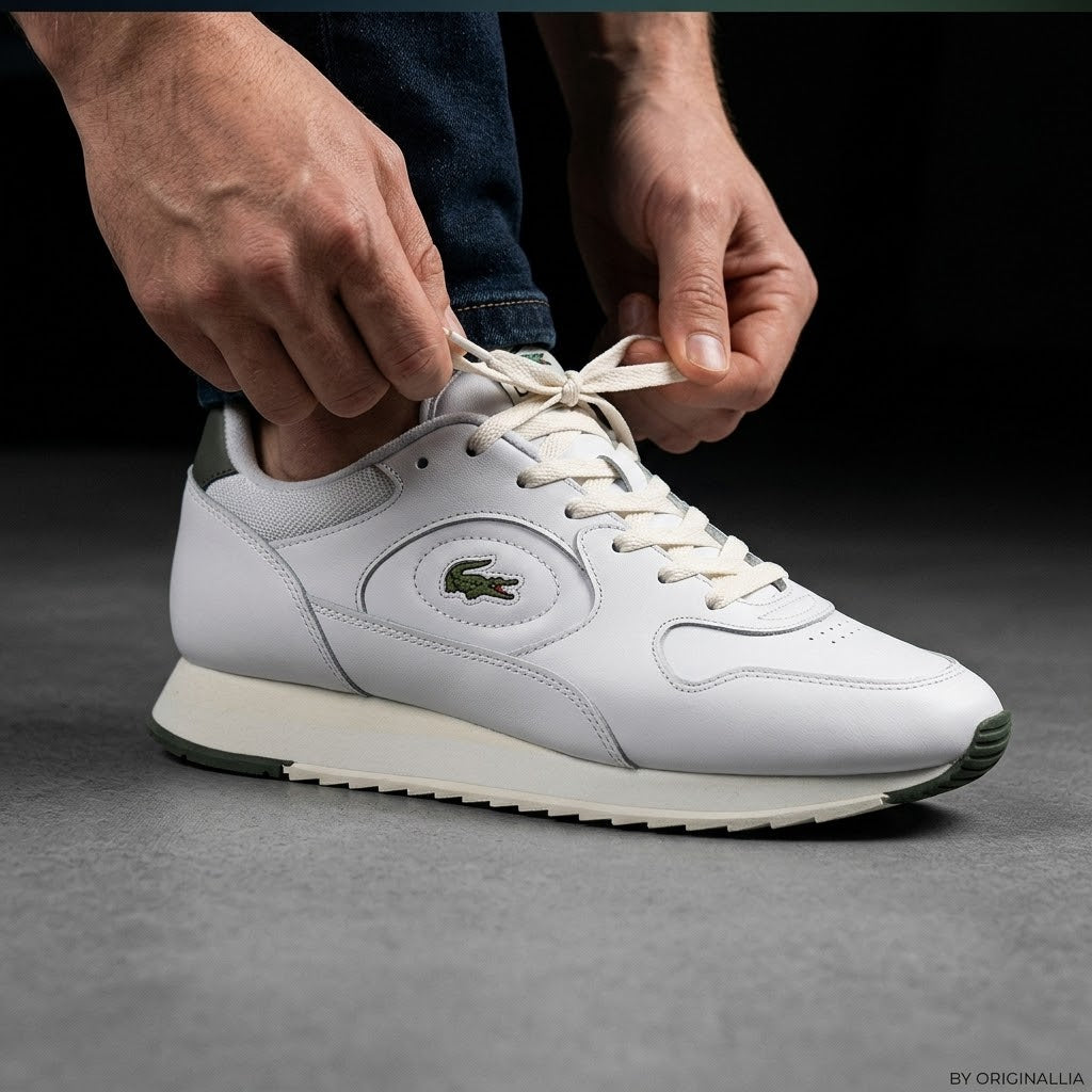 LACOSTE sp LINETRACK 55-266 White 💢💢💢