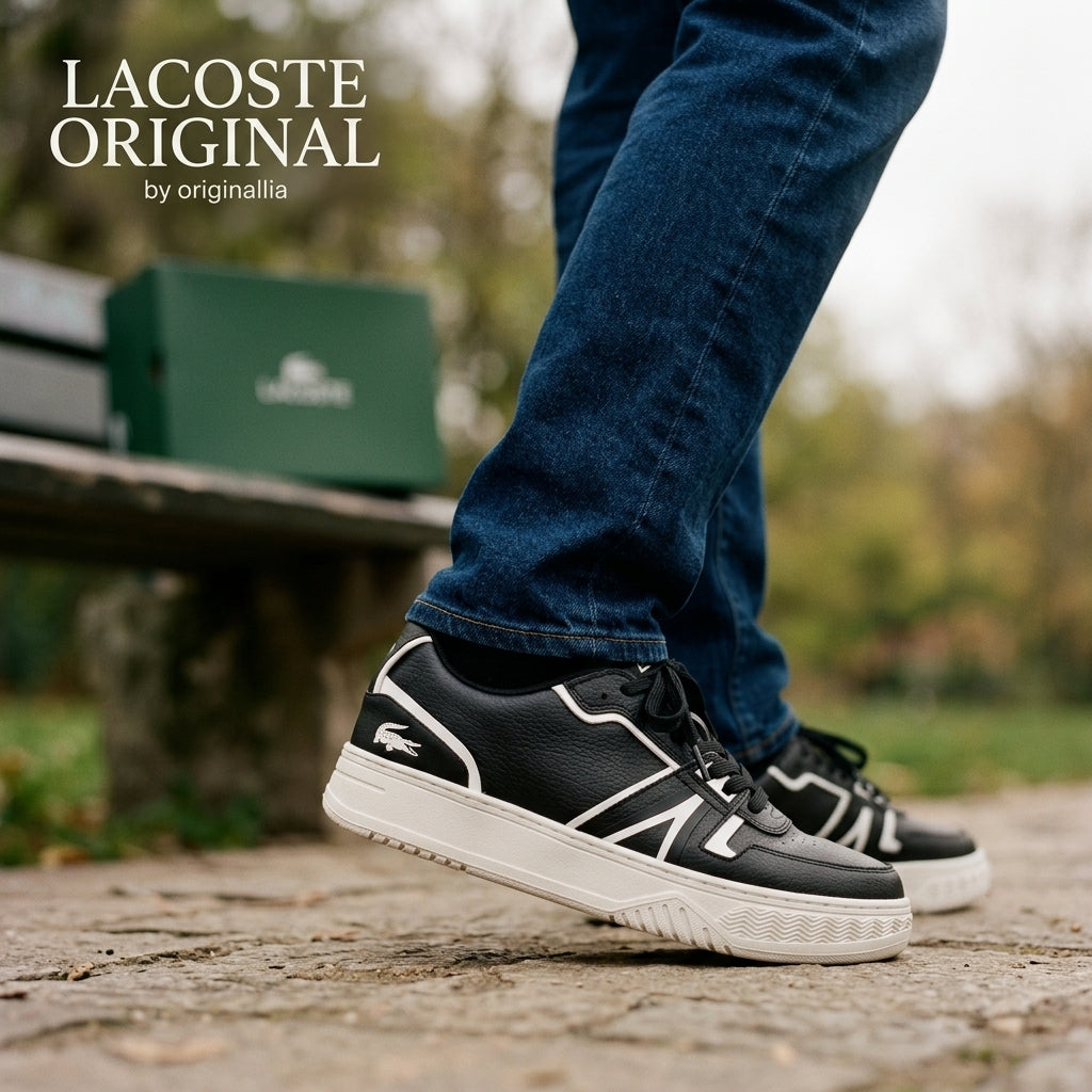 LACOSTE sp LOO1 BLACK 💢💢