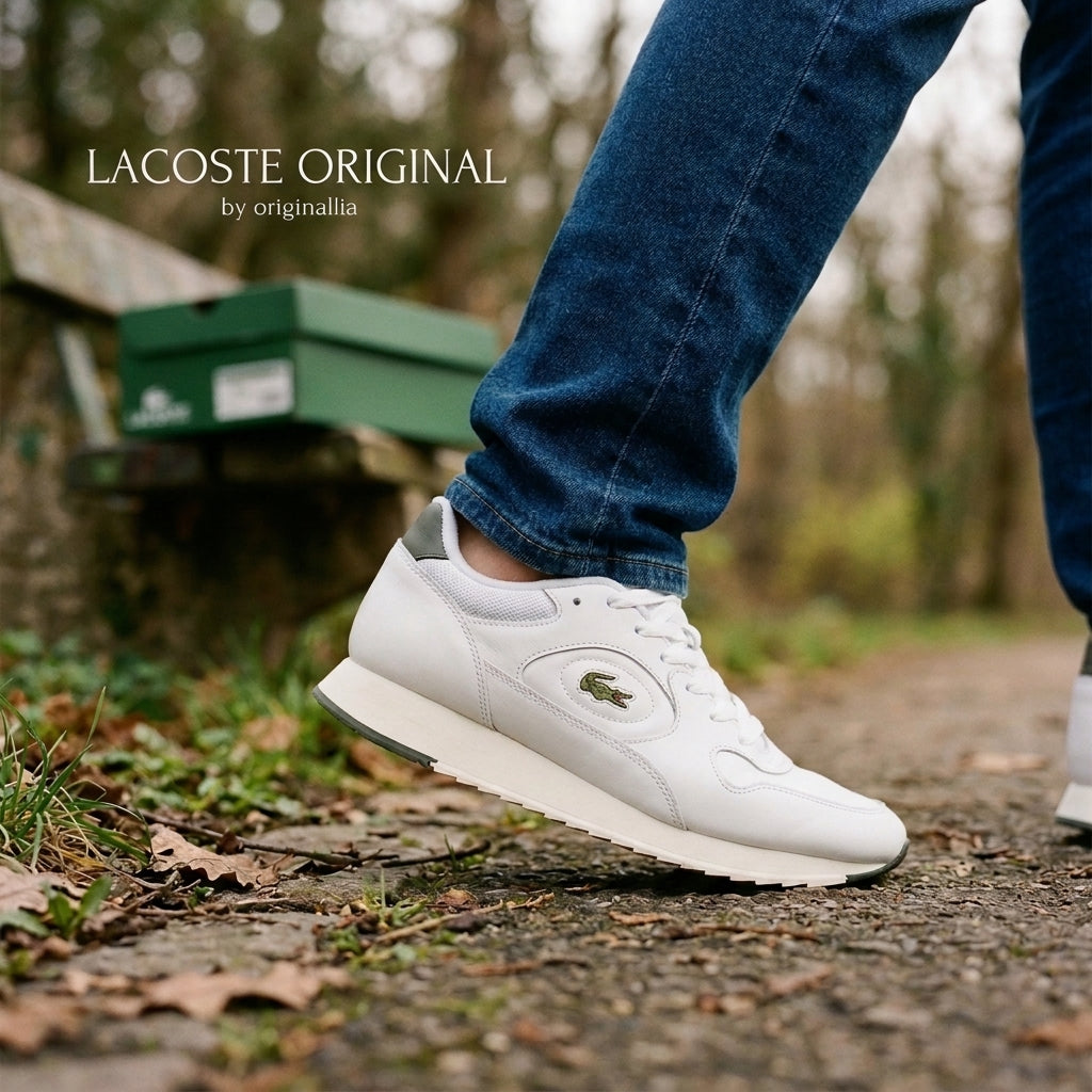 LACOSTE sp LINETRACK 55-266 White 💢💢💢