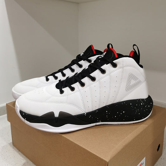 PEAK BASKETBALL MATCH SHOES E234191A WHITE/BLACK