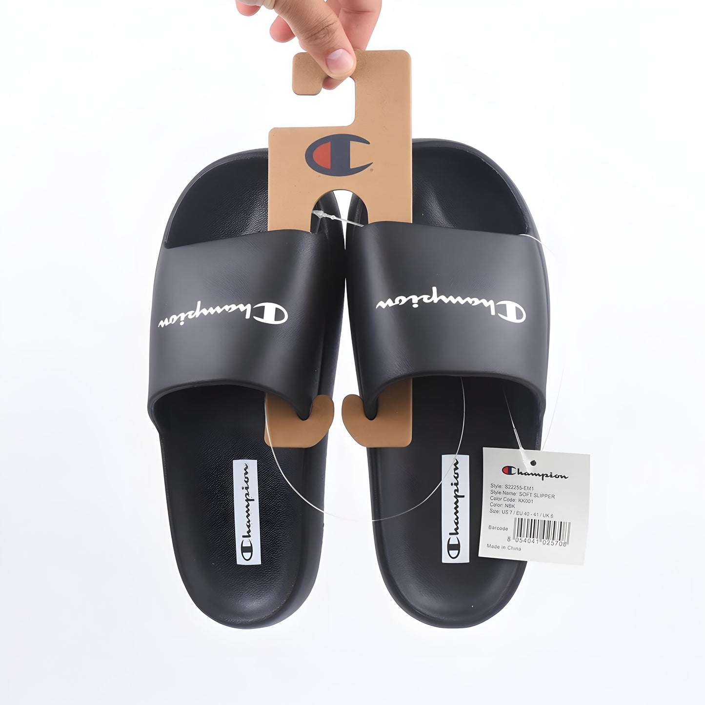 CLAQUETTE BLACKCHAMPION SOFT SLIPPER NBK S22255-EM1 KK001