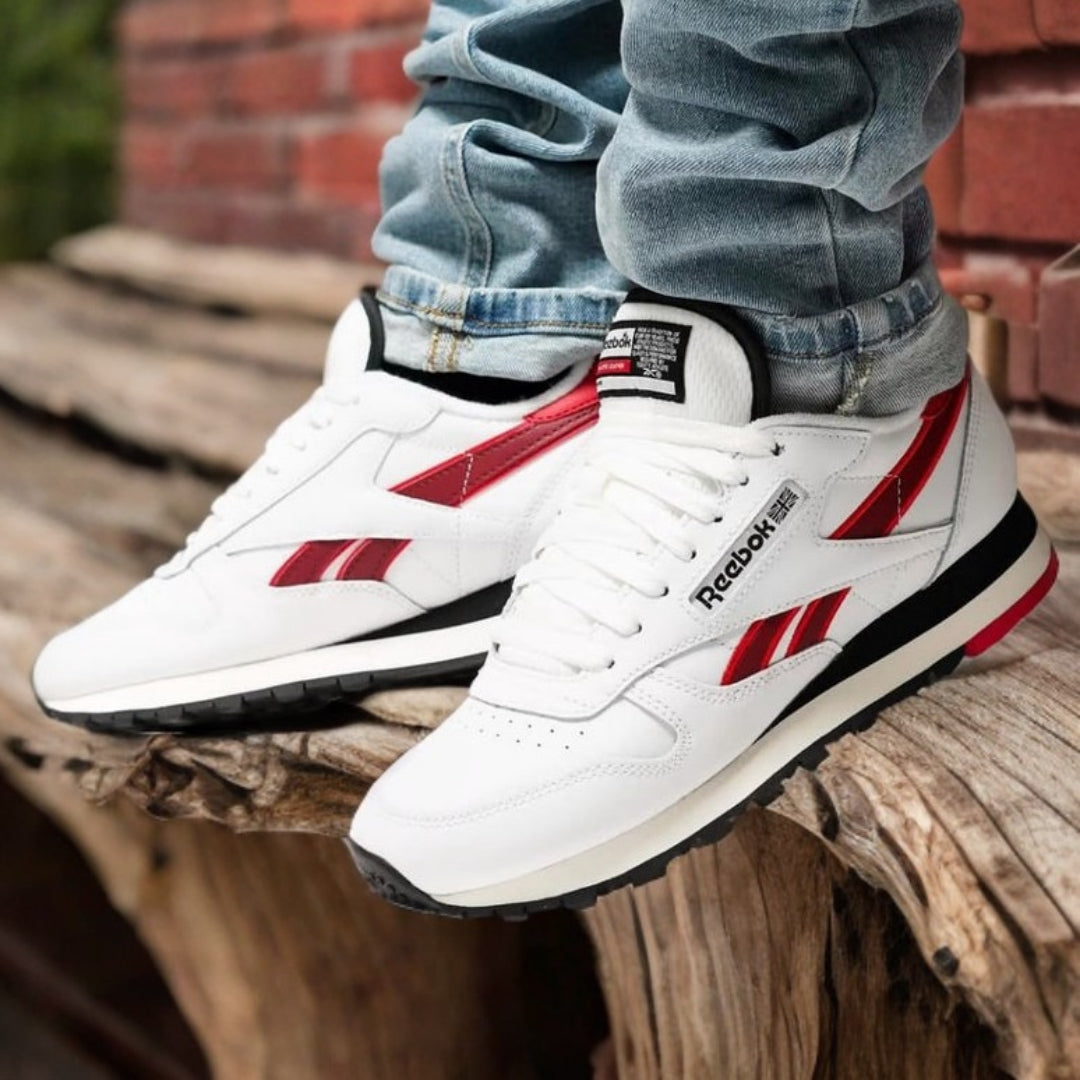 REEBOK CLASSIC LEATHER WHITE/RED/BLACK 100201077