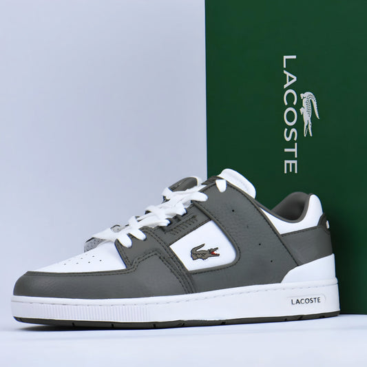 LACOSTE COURT CAGE WHT/KHK