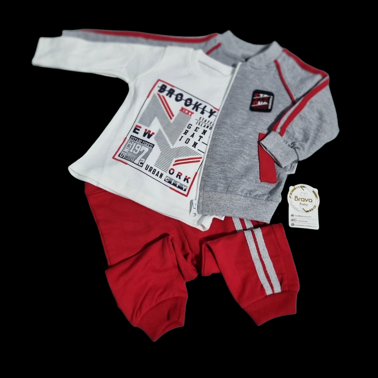 Ensemble sp (6-9 Mois) 3 piece