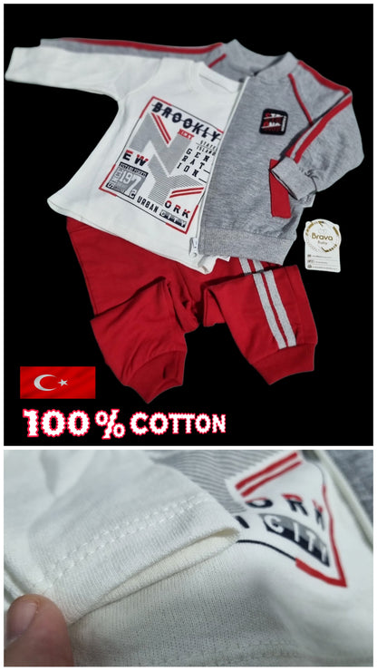 Ensemble sp (6-9 Mois) 3 piece