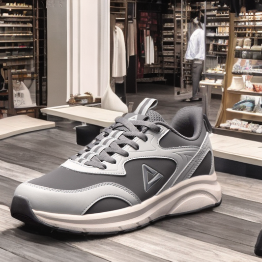 PEAK WALKING SHOES ET41847J LT.GREY/MID. GREY