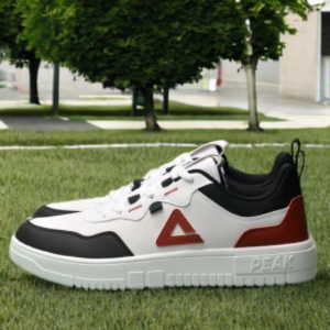 PEAK CULTURE SHOES E233507B WHITE/BLACK/DK.RED