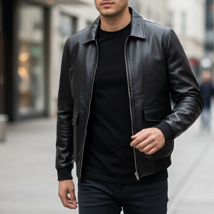 Veste-MASSIMO A-2502-BLACK ✅✅