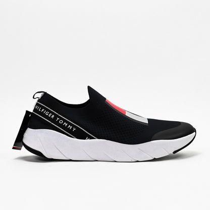 Tommy Hilfiger Low Cut Slip-On Sneakers T3A4-30418-0702800-BLACK 🔹+46
